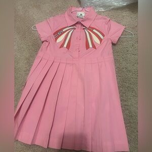 Girls Gucci pink dress size 4
